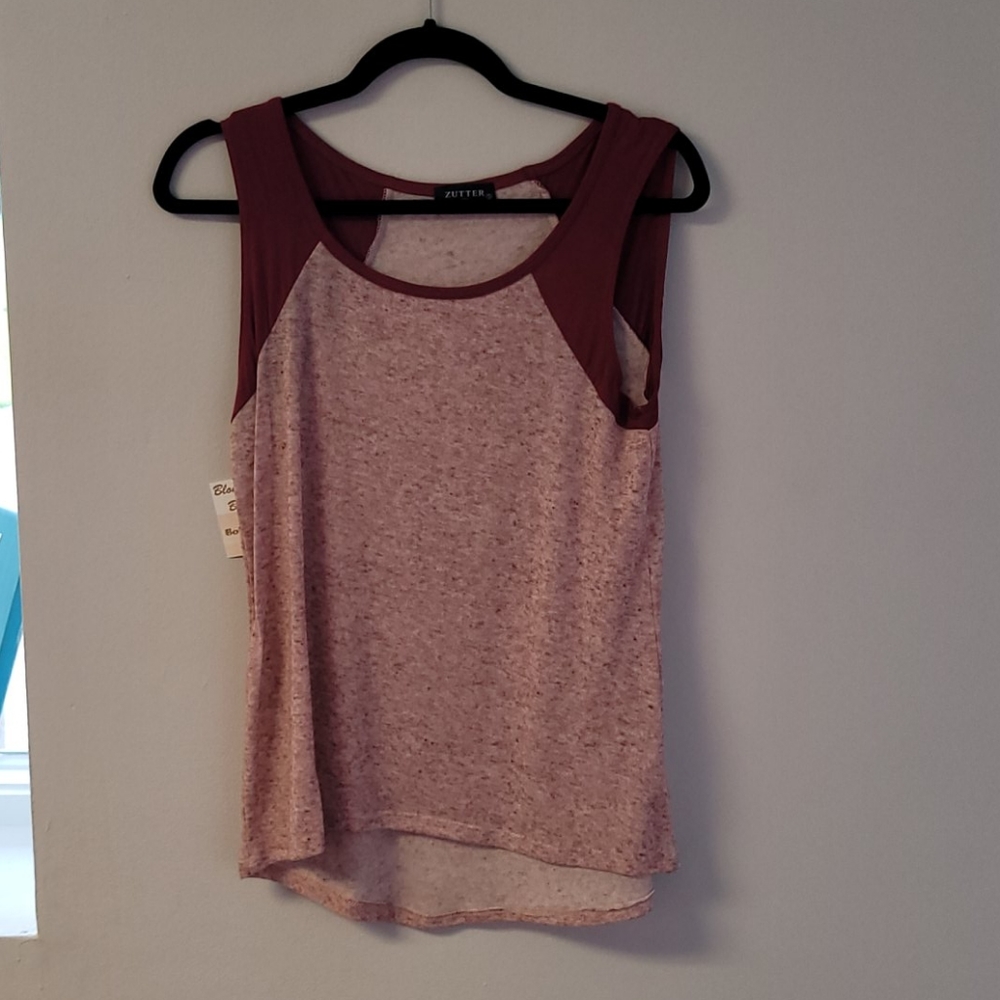 Maroon Tank Top